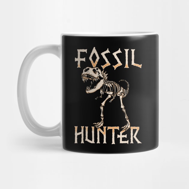 Fossil Hunter - Prehistoric Dinosaur T-Shirt by biNutz